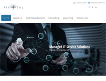 Tablet Screenshot of pivotalindia.com